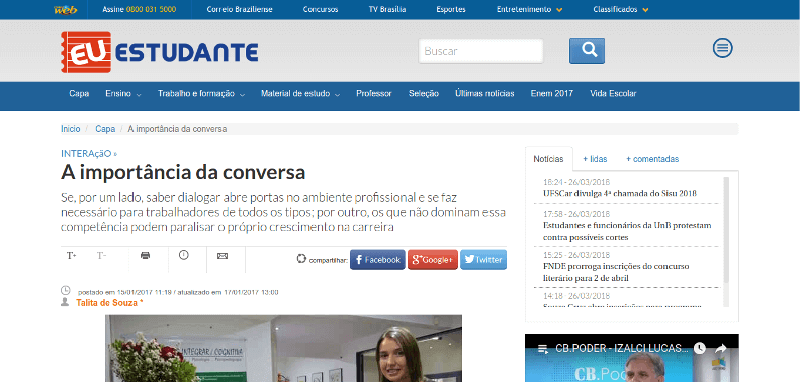 A importância da conversa
