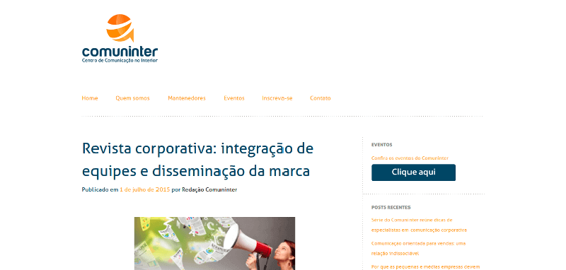 Revista corporativa: integração de equipes e disseminação da marca