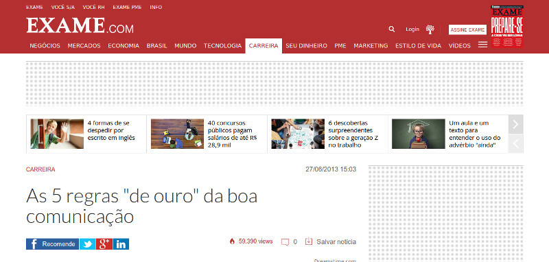 As 5 regras de ouro da boa comunicação